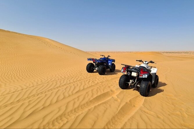 Guided Desert Safari With Dinner and Quad Biking in Dubai - Transportation and Pickup