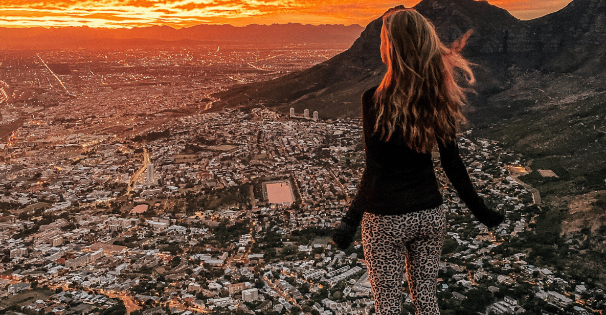 Guided Sunset-Sunrise Hike on Lions Head, Cape Town (Pickup) - Inclusions in the Package