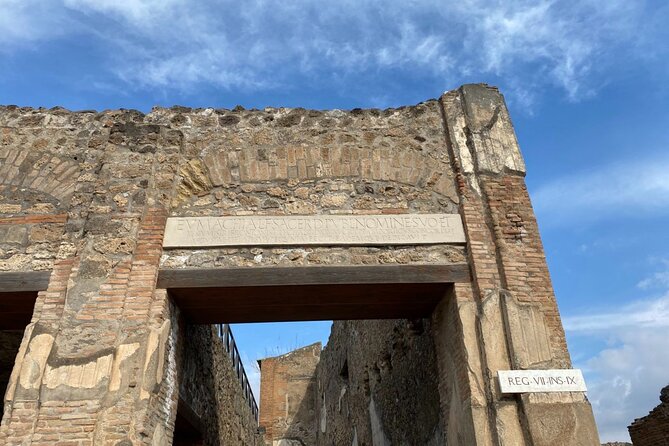Guided Tour of Pompeii With a Writer - Uncovering the History of Pompeii