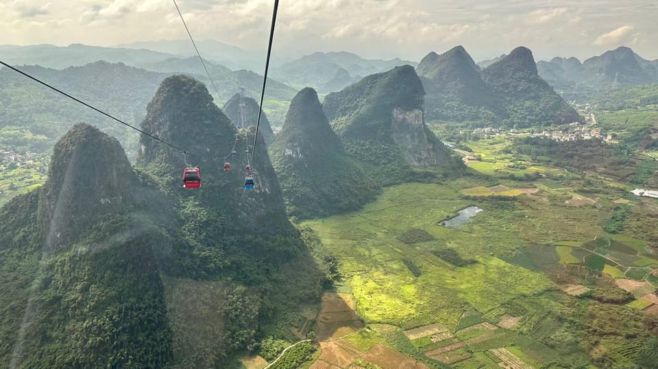 Guilin:1-Day Yangshuo Birds Eye View Mountains Private Tour - Itinerary and Locations