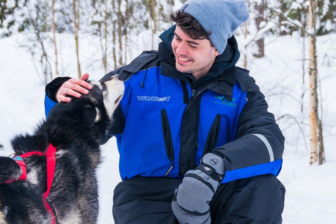 Half-Day Husky Safari and Salmon Ice Fishing Experience - Pickup Details