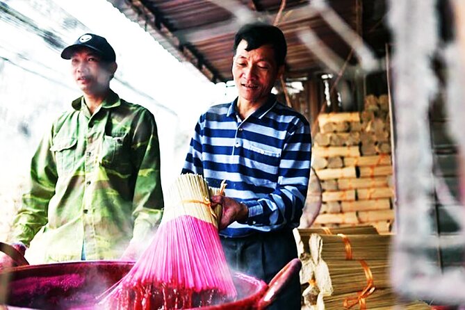 Handmade Incense Making Activity in Local Village From Hanoi - Culinary Delights to Experience