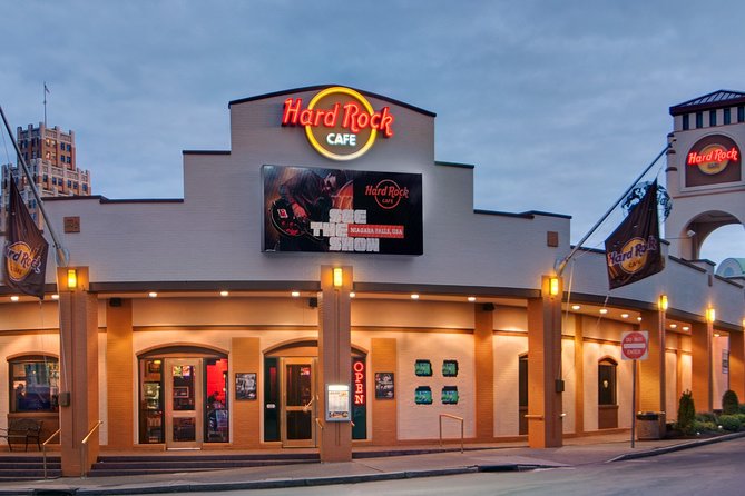 Hard Rock Cafe Niagara Falls New York - Menu Highlights