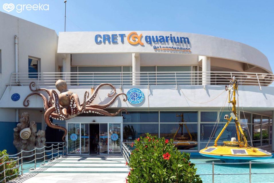 Heraklion City - Market & Cretaquarium Tour From Heraklion - Cretaquarium Highlights