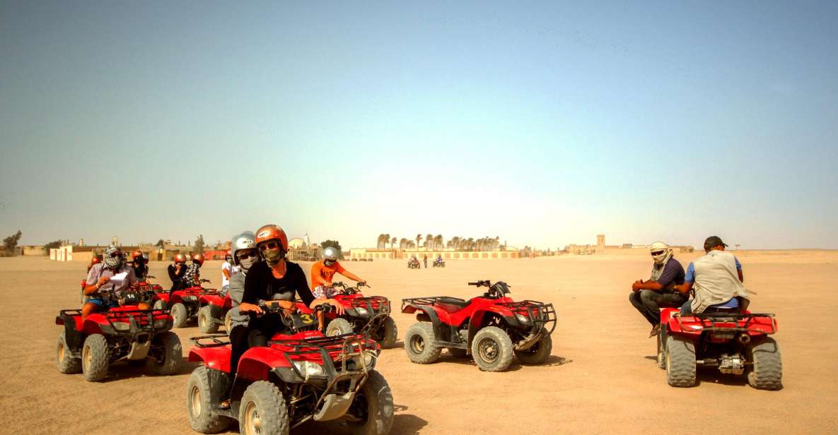 Hurghada: Desert Quad Bike Camel Ride With Optional Gopro - Transportation and Logistics