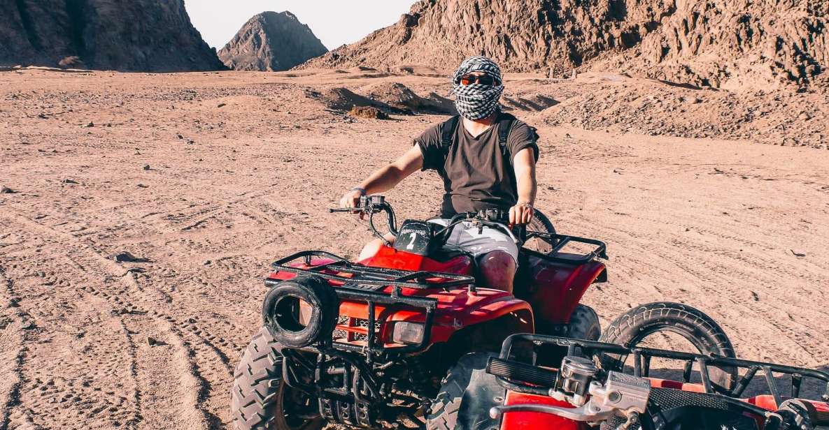 Hurghada Desert Safari: Quad Biking & Bedouin Village Visit. - Quad Biking Adventure