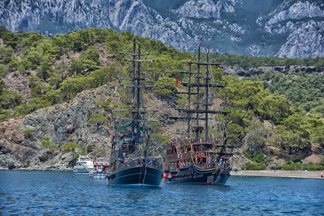 Kemer Pirate Boat Trip With Free Transfer From Antalya - Highlights and Activities on the Boat