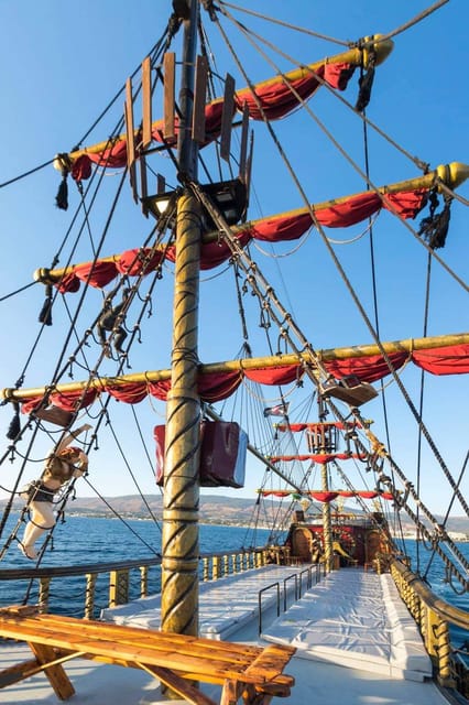 Kos: Pserimos Island Pirate Boat Cruise With Lunch - Onboard Experience