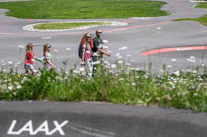 Laax Falera Foxtrail Truccas Tschiel Review - Meeting and Ending Points