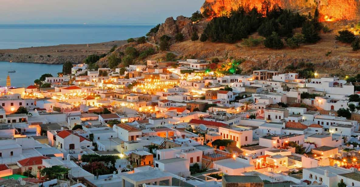 Lindos Evening Escape: Explore & Dine - Itinerary Details