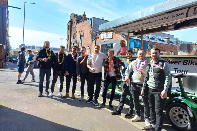 Liverpool Beer or Prosecco Bike Tour - Inclusions and Safety