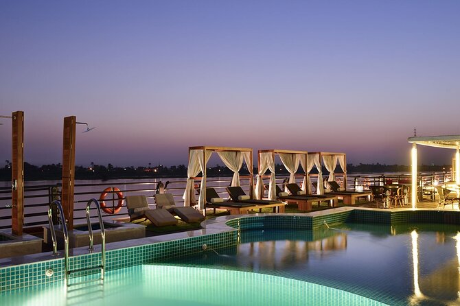 Luxury 5 Days Nile River Cruise From Luxor to Aswan With Private Tour Guide - Included Services and Amenities