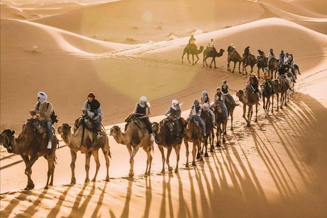 LUXURY Desert Camp: 3 Days Marrakech to Merzouga and Camel Trek - Detailed Itinerary