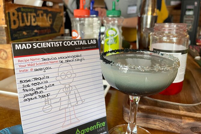 Mad Scientist Cocktail and Mocktail Lab - Guidance and Creative Freedom