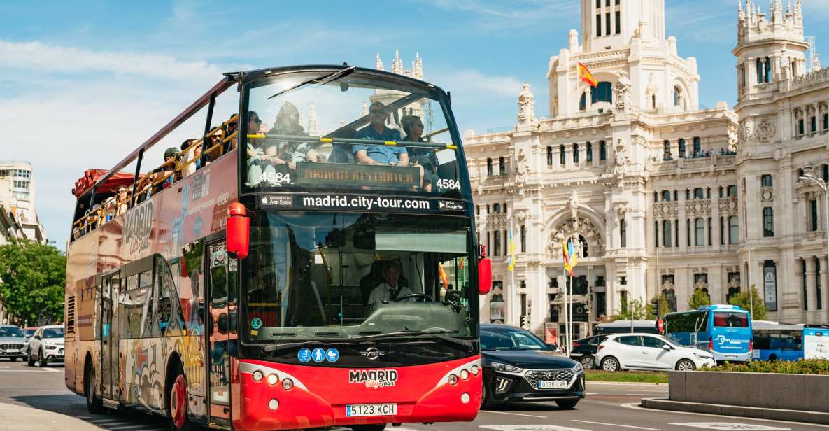 Madrid: 24 or 48 Hour Hop-On Hop-Off Sightseeing Bus Tour - Sightseeing Routes and Audio Guide