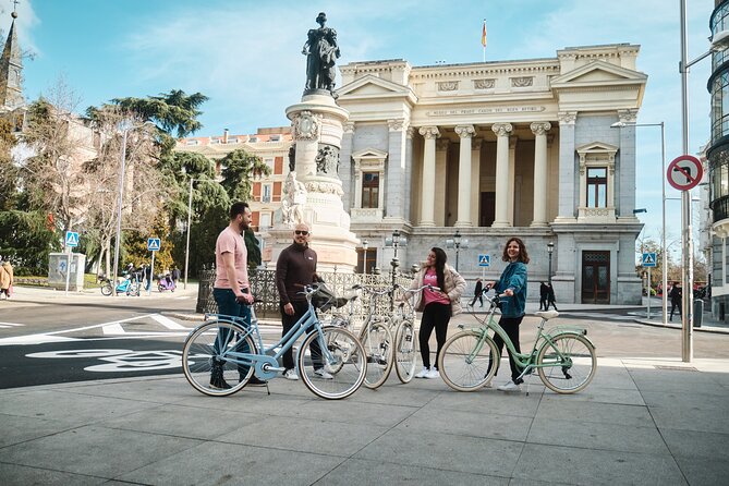 Madrid: Private Tour in Vintage Bike, City and Tapas Highlights - Inclusions and Pricing