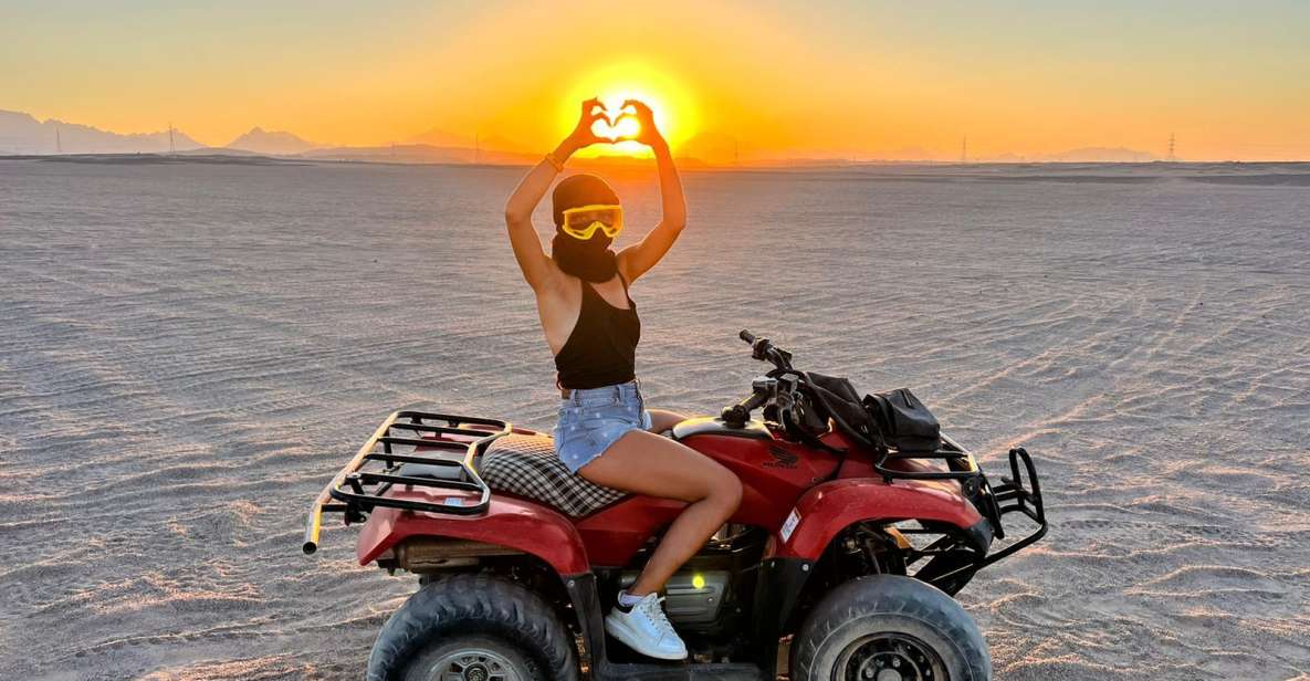 Makadi Bay: Sunset Quad & ATV Adventure & Seaview - Experience and Itinerary