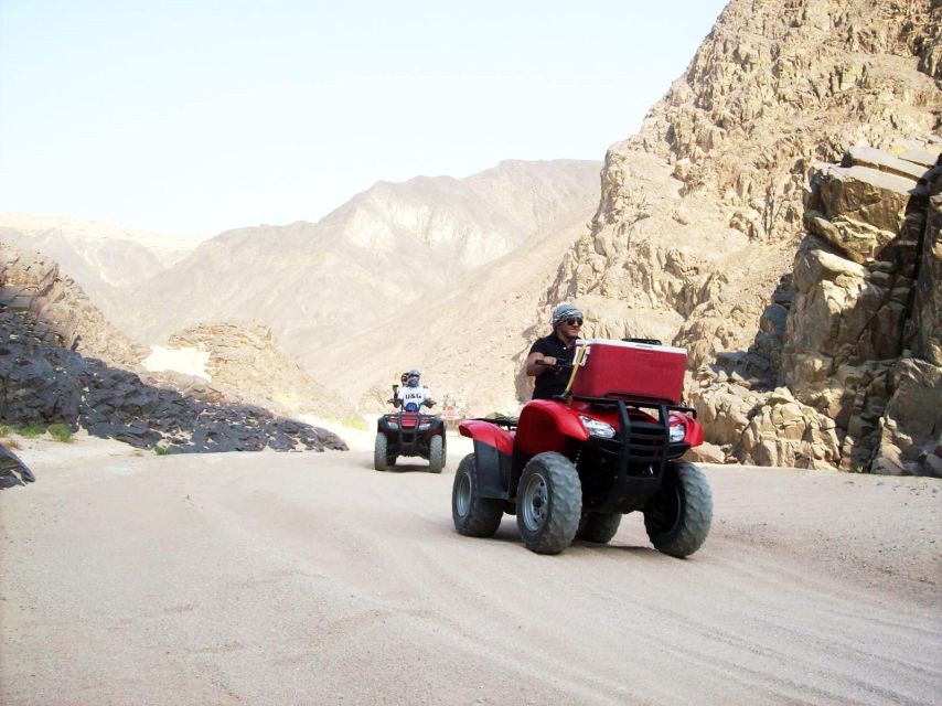 Makadi: Quad, Jeep, Camel, and Buggy Safari With BBQ Dinner - Detailed Itinerary