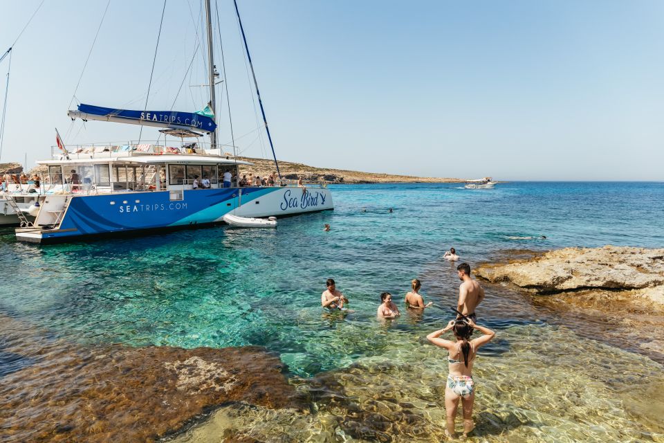 Malta: Blue Lagoon, Beaches & Bays Trip by Catamaran - Itinerary Highlights and Main Stops