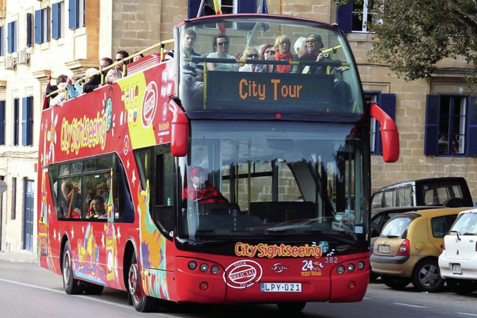 Malta: City Sightseeing HOHO Bus Tour & Optional Boat Tour - Tour Experience and Highlights