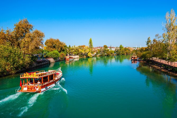 Manavgat Cruise Grand Bazaar W/Lunch and Unlimited Drinks F/Belek - Swimming at the Waterfall