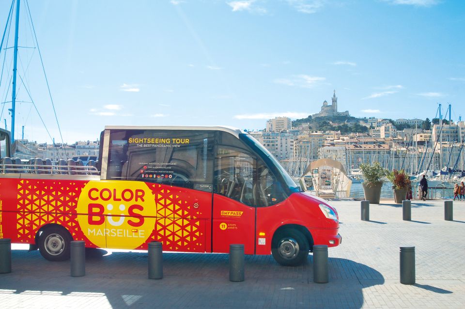 Marseille: Hop-On Hop-Off Bus Tour & Panier Walking Tour - Bus Tour Experience