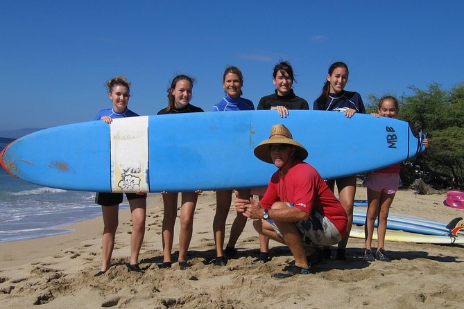 Maui Surf Instruction 101 at Kalama Beach in Kihei - Instruction and Equipment