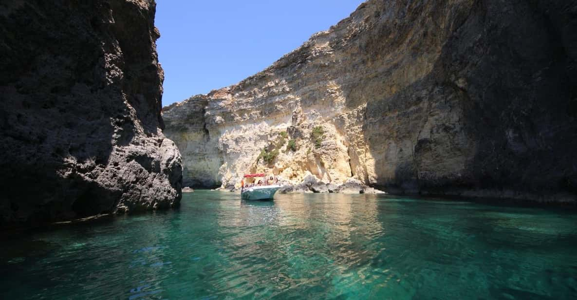 Mellieha: 3:00pm Speedboat Round Comino Caves 2h Blue Lagoon - Pricing and Booking