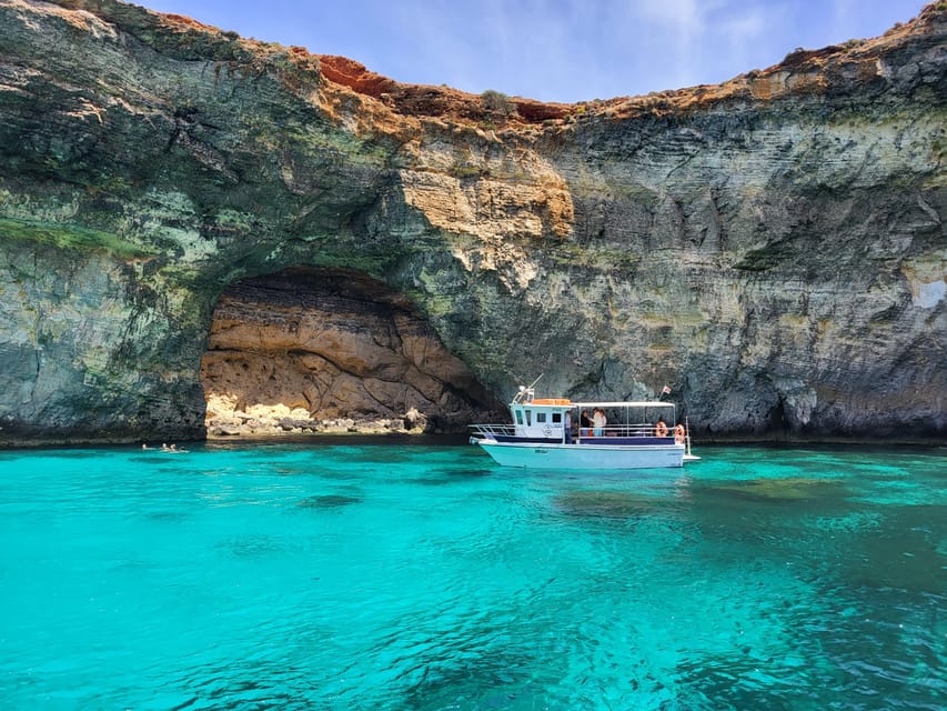 Mellieha: Gozo, Comino, Sea Caves, and Blue Lagoon Cruise - Itinerary Details