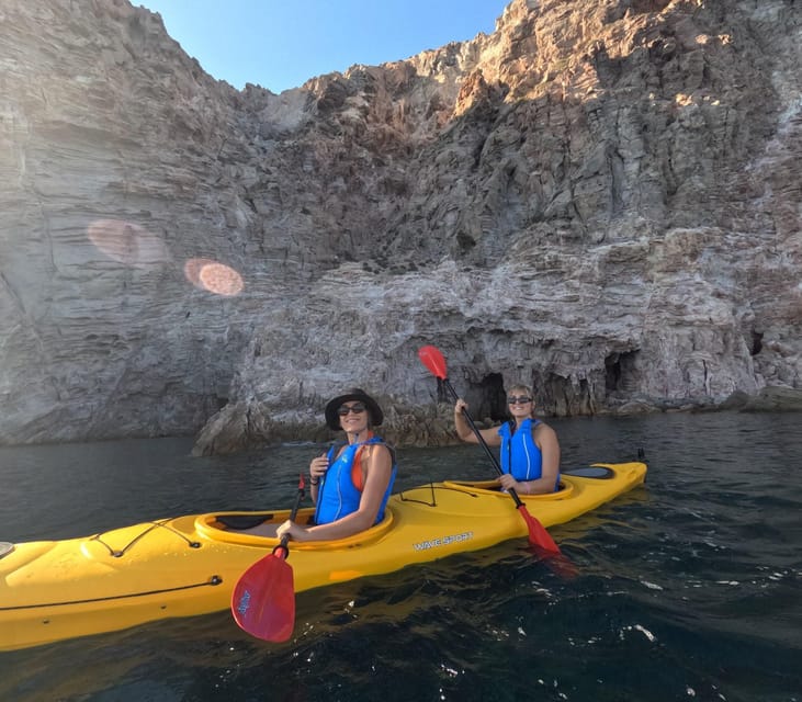 Milos: Romantic Semi Private Sunset Kayaking Tours - Itinerary and Experience