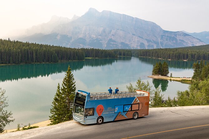 Moraine & Lake Louise Hop On / Off Open-Top Double Decker Shuttle Explorer - Inclusions and Amenities
