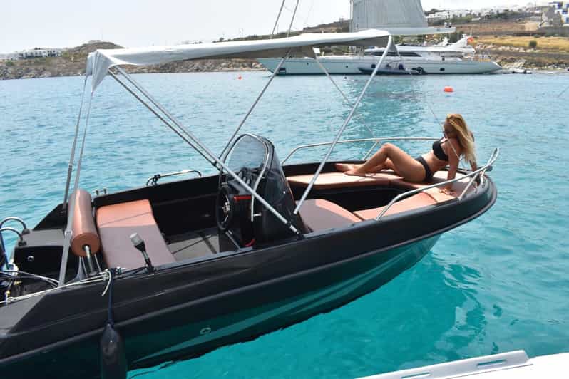 Mykonos Boat Rentals/ Free License Boats - Boat Specifications