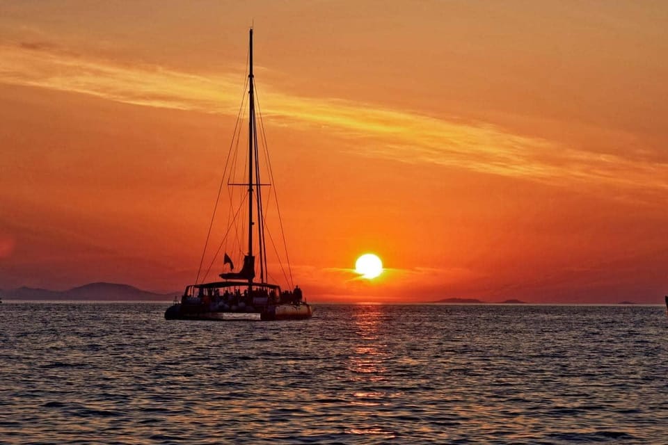 Mykonos Sunset Catamaran Cruise With Transfer - Experience and Itinerary