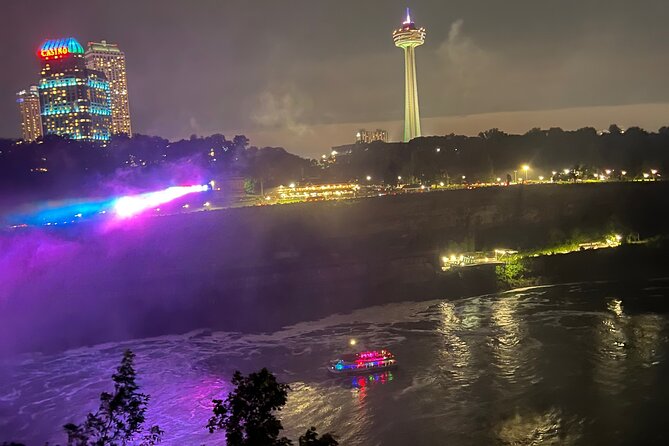 Niagara Falls Illumination Lights Show & Fireworks Tour - Inclusions and Meeting Options