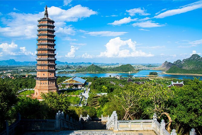 Ninh Binh 1 Day Tour UNESCO World Heritage: BAI DINH PAGODA - TRANG an -Mua CAVE - Bai Dinh Pagoda Experience