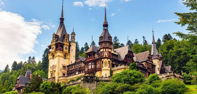 One Day Private Tour to Peles and Dracula Castles & Brasov City - Peles Castle