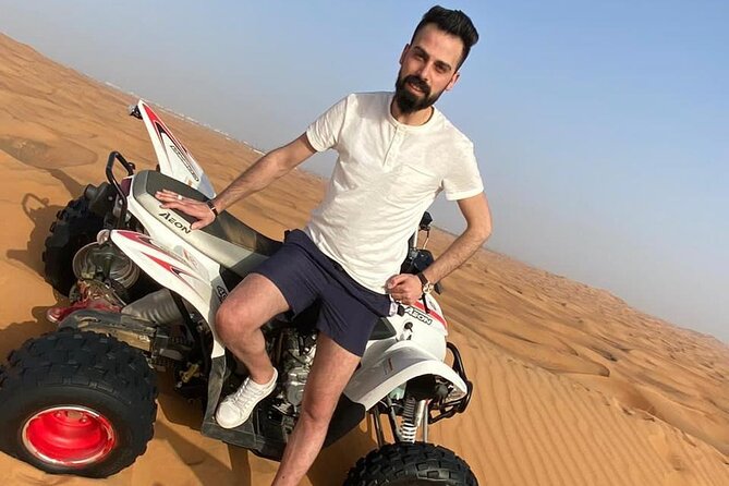 One Hour Quad Bike at Red Sand Desert Safari With Camel Ride and BBQ Dinner - Transportation Details