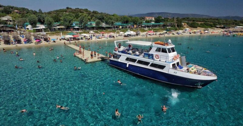 Ouranoupoli: Combo Cruise to Mount Athos & Ammoliani Island - UNESCO World Heritage Sightseeing