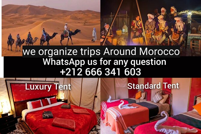 Overnight Camel Trekking in Merzouga Desert/ Erg Chebbi - Accommodation Details