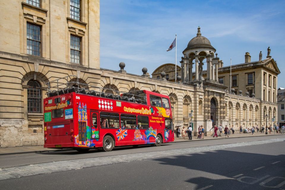 Oxford: City Sightseeing Hop-On Hop-Off Bus Tour - Key Landmarks to Explore