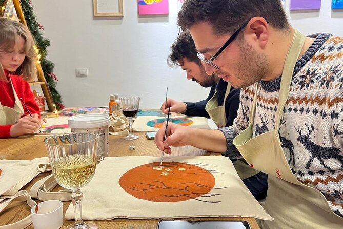 Paint and Wine - Authentic Art Workshop in Tirana - Supplies and Beverages Included