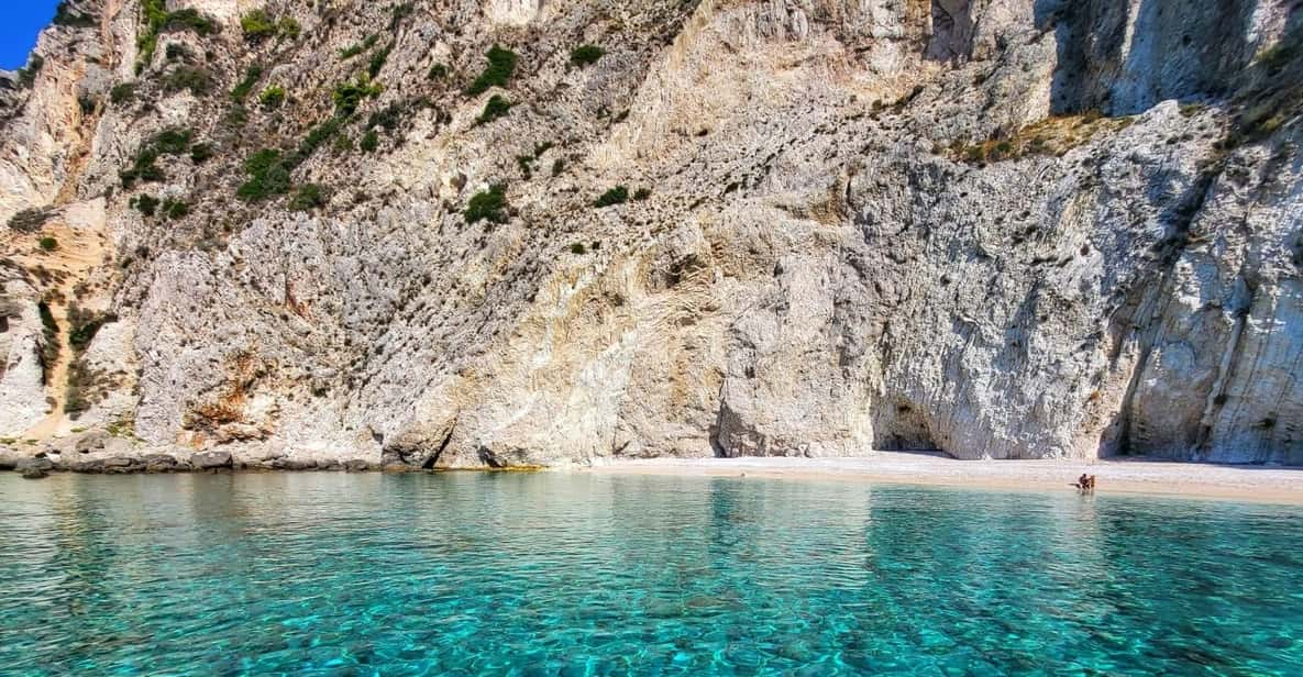 Paleokastritsa: Kasteli, Blue Caves, & Limni Beach Boat Trip - Itinerary Highlights