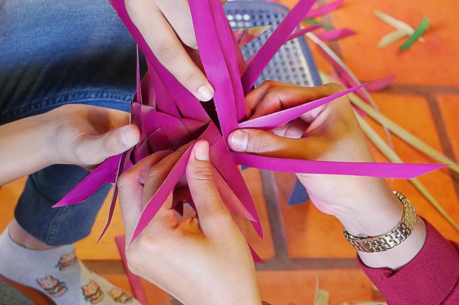 Palm Leaf Braiding - Guided Tour, DIY Activity - Meeting Location and Details