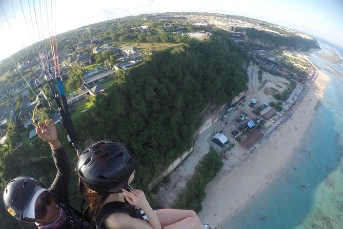 Paragliding Bali Nusa Dua Cliff With Free Photo/Videos - Stunning Views of Bali