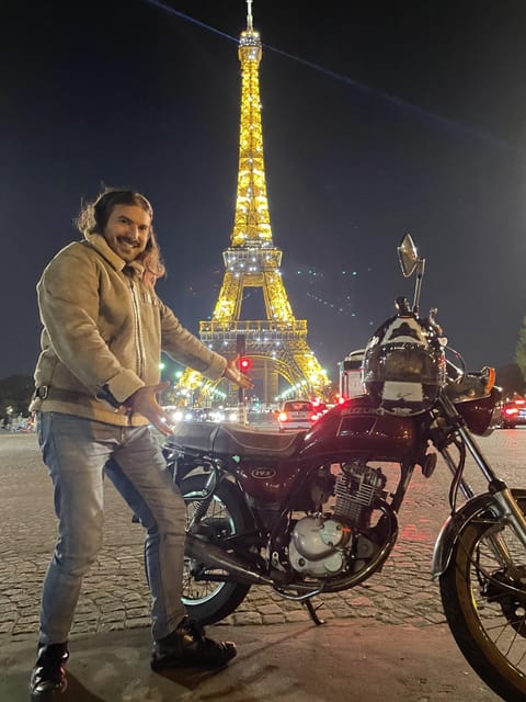 Paris by Motorcycle by Night - Reservation Details