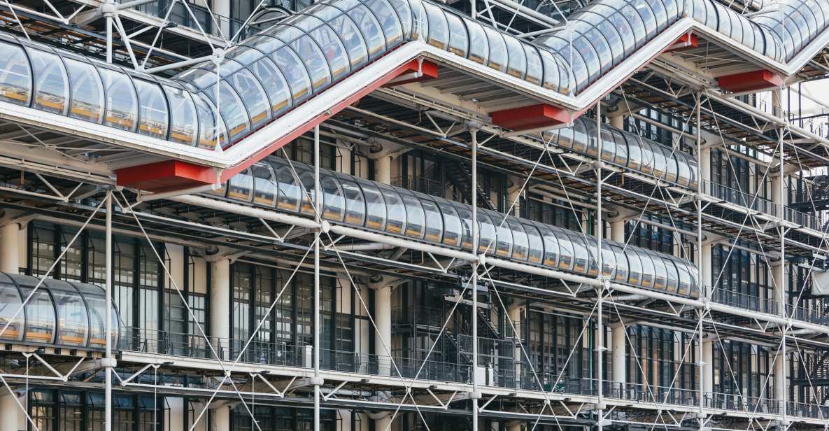 Paris: Centre Pompidou Tickets & Optional Seine River Cruise - Architectural Masterpiece: Centre Pompidou