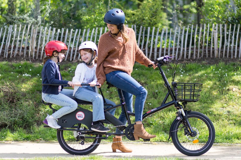 Paris: Family E-Bike Longtail Renting - E-bike Features