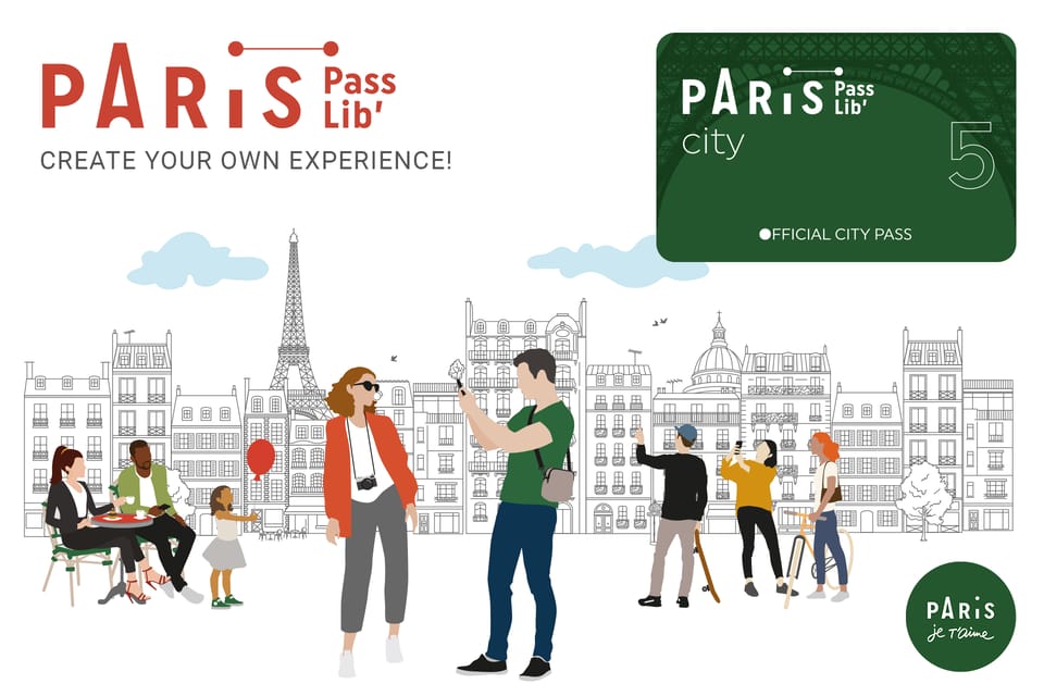 Paris Passlib City: Official Pass With 5 Top Attractions - Flexible Booking and Activation Process