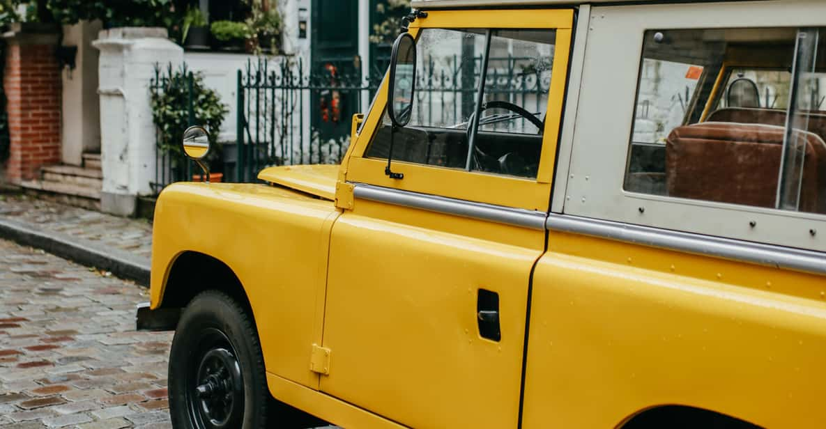 Paris: Private Guided Tour in a Vintage Land Rover - Tour Highlights