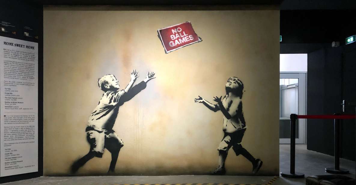 Paris: The World of Banksy Musée Banksy Entry Ticket - Exhibition Space and Artworks